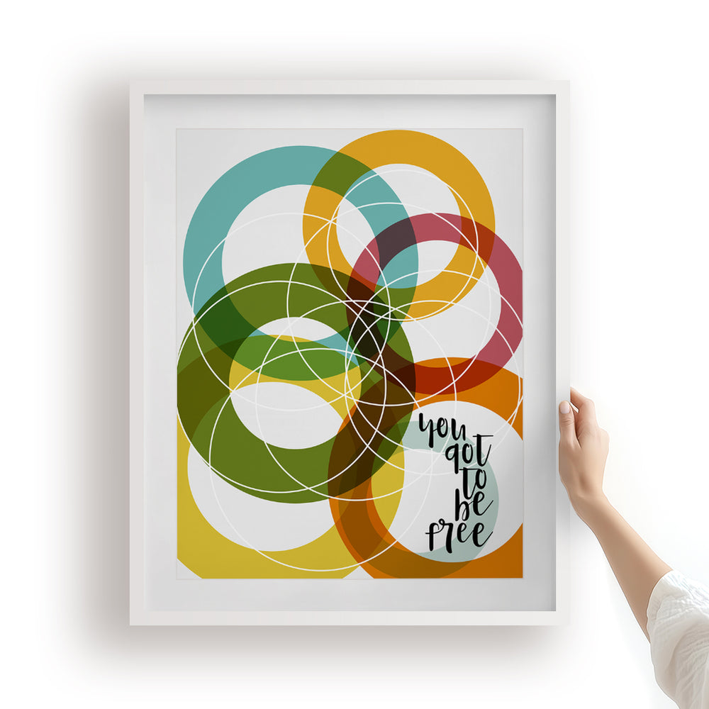 Come Together | The Beatles - Song Lyrics Wall Art Print