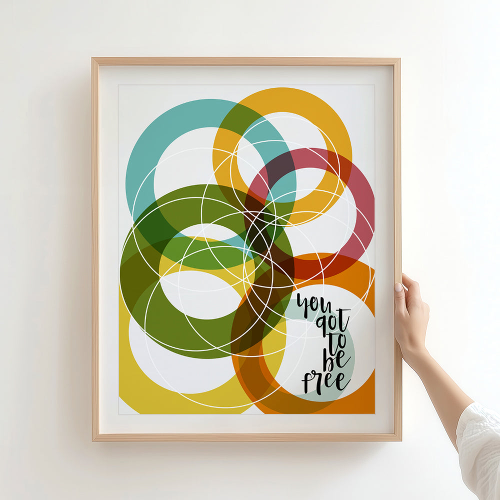 Come Together | The Beatles - Song Lyrics Wall Art Print