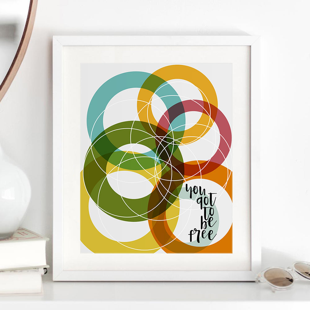 Come Together | The Beatles - Song Lyrics Wall Art Print
