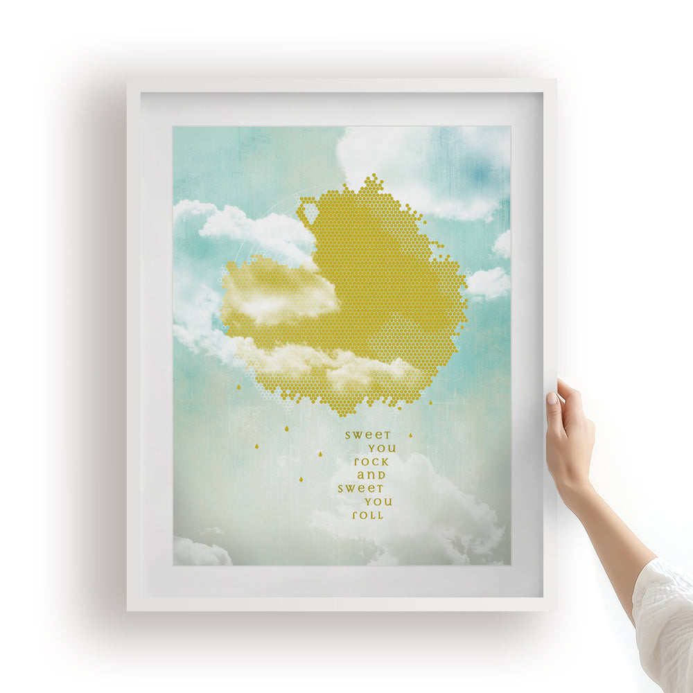 Crash Into Me | Dave Matthews Band- Song Lyrics Art Print