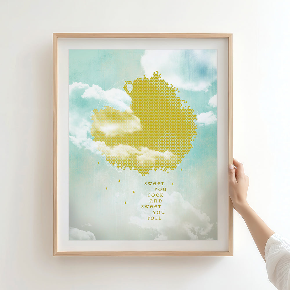 Crash Into Me | Dave Matthews Band- Song Lyrics Art Print
