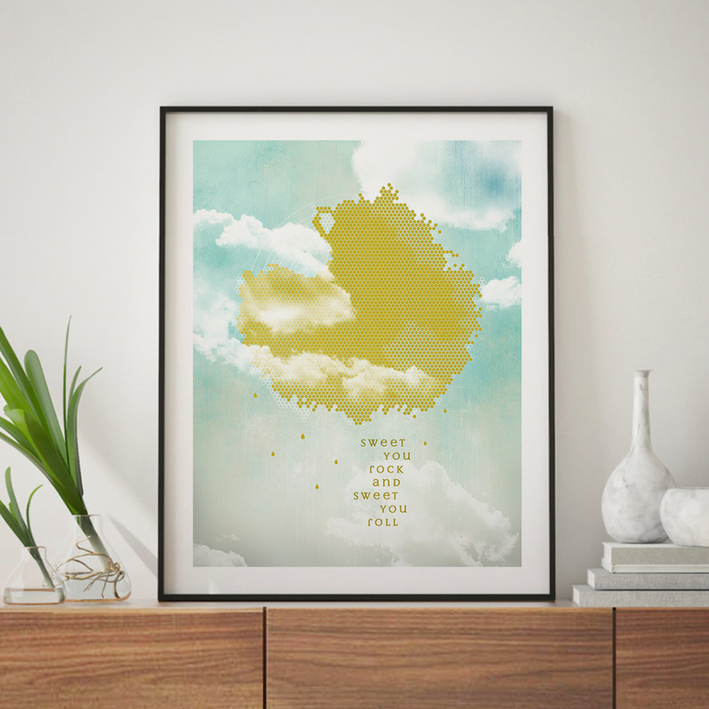 Crash Into Me | Dave Matthews Band- Song Lyrics Art Print