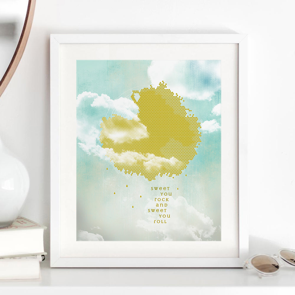 Crash Into Me | Dave Matthews Band- Song Lyrics Art Print