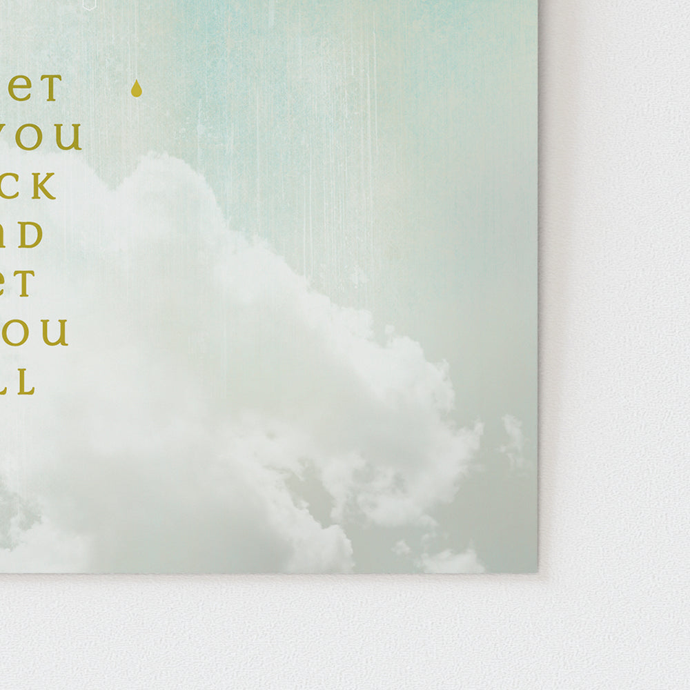 Crash Into Me | Dave Matthews Band- Song Lyrics Art Print