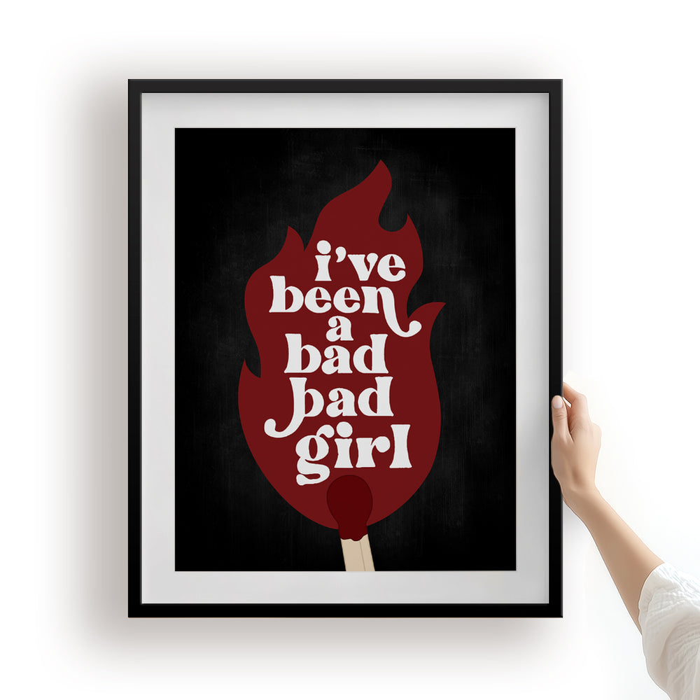 Criminal | Fiona Apple - Song Lyrics Art Print Music Poster