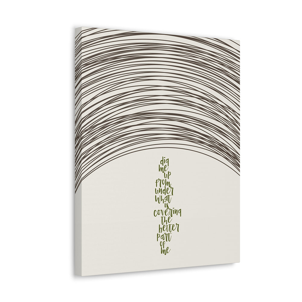 Dig | Incubus - song lyric art print