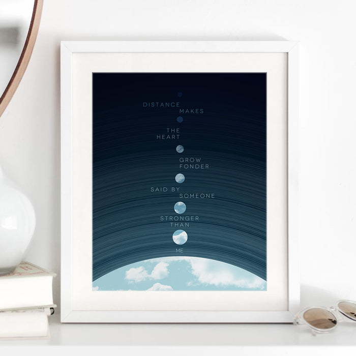 DKLA | Troye Sivan song lyric art print