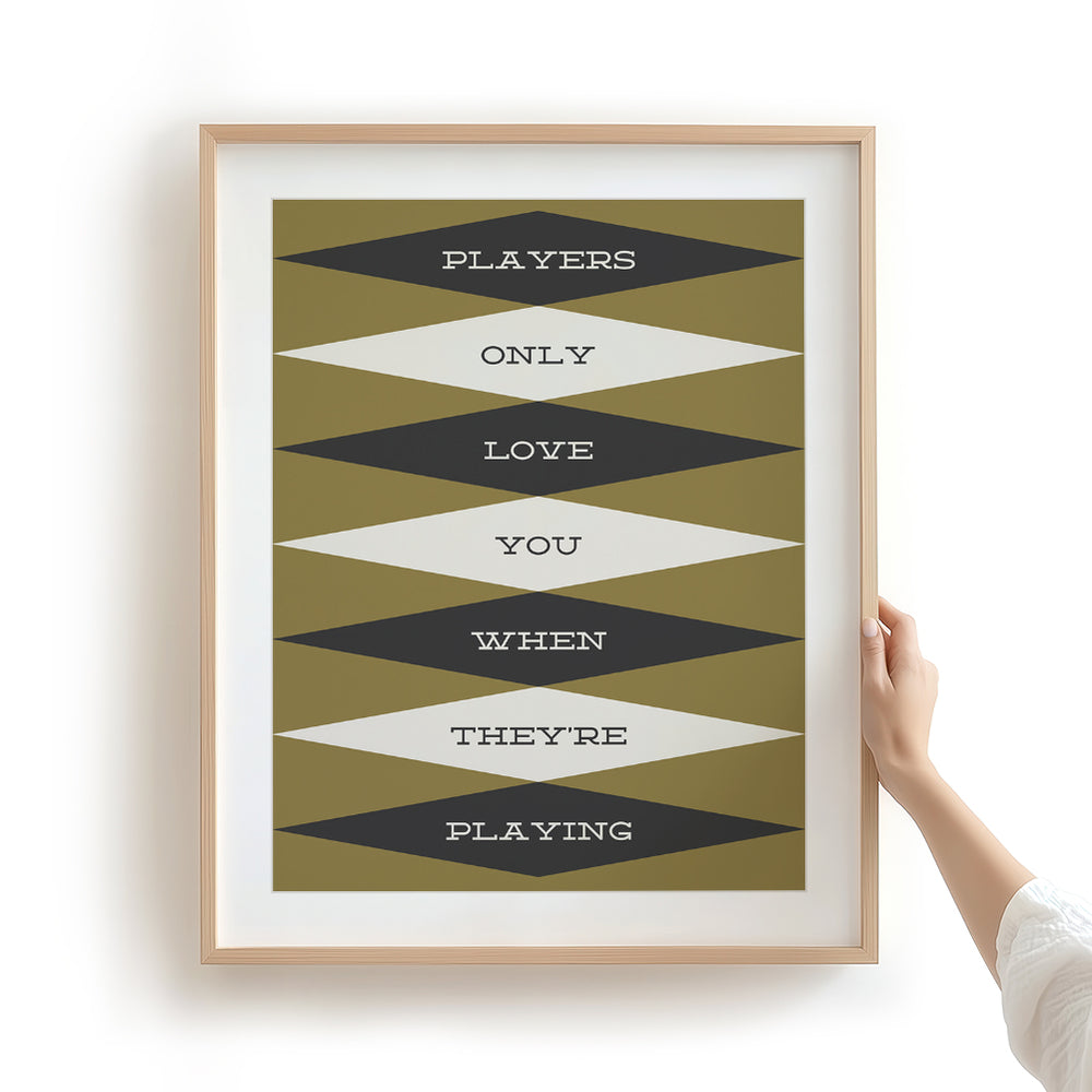 Dreams | Fleetwood Mac - Song Lyrics Art Print Music Poster