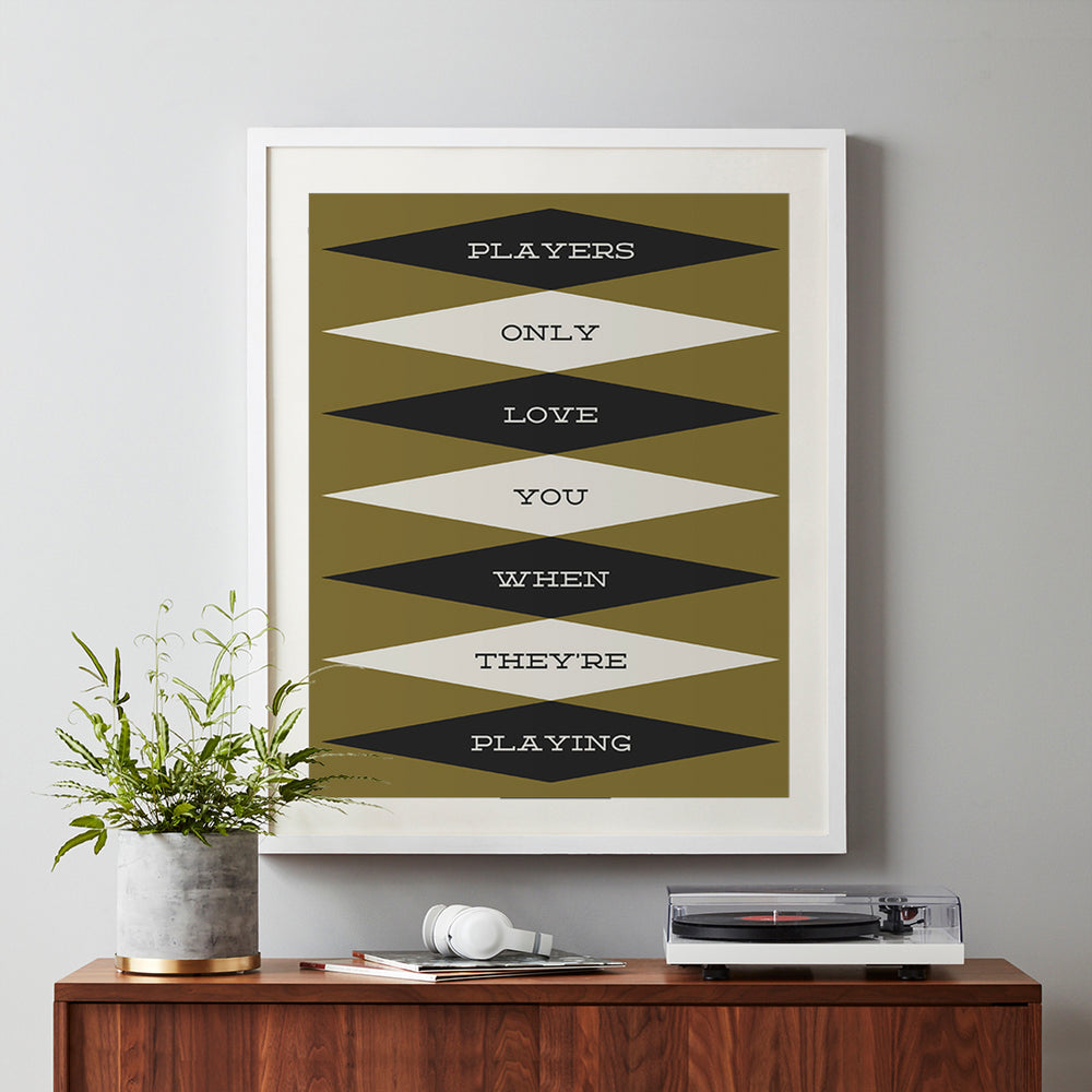 Dreams | Fleetwood Mac - Song Lyrics Art Print Music Poster