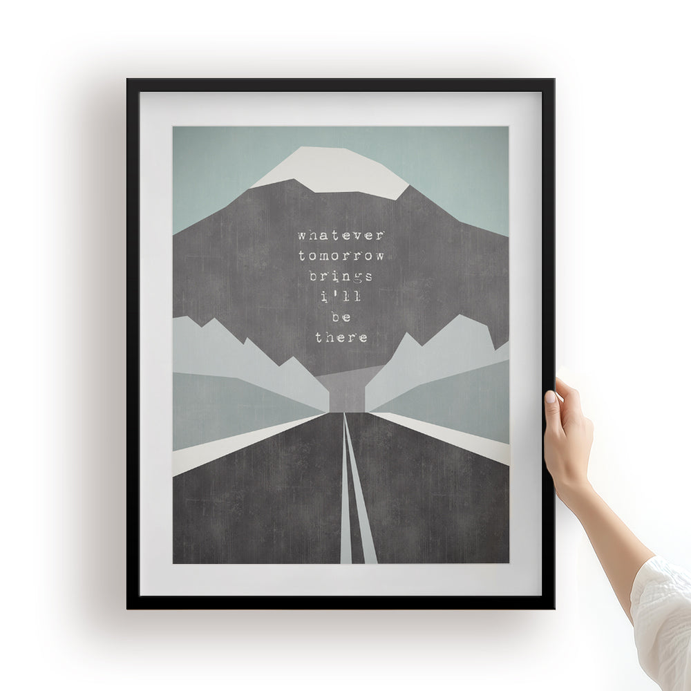 Drive | Incubus - Song Lyrics Wall Art Print