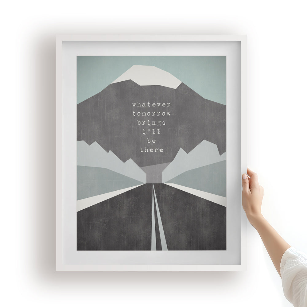 Drive | Incubus - Song Lyrics Wall Art Print