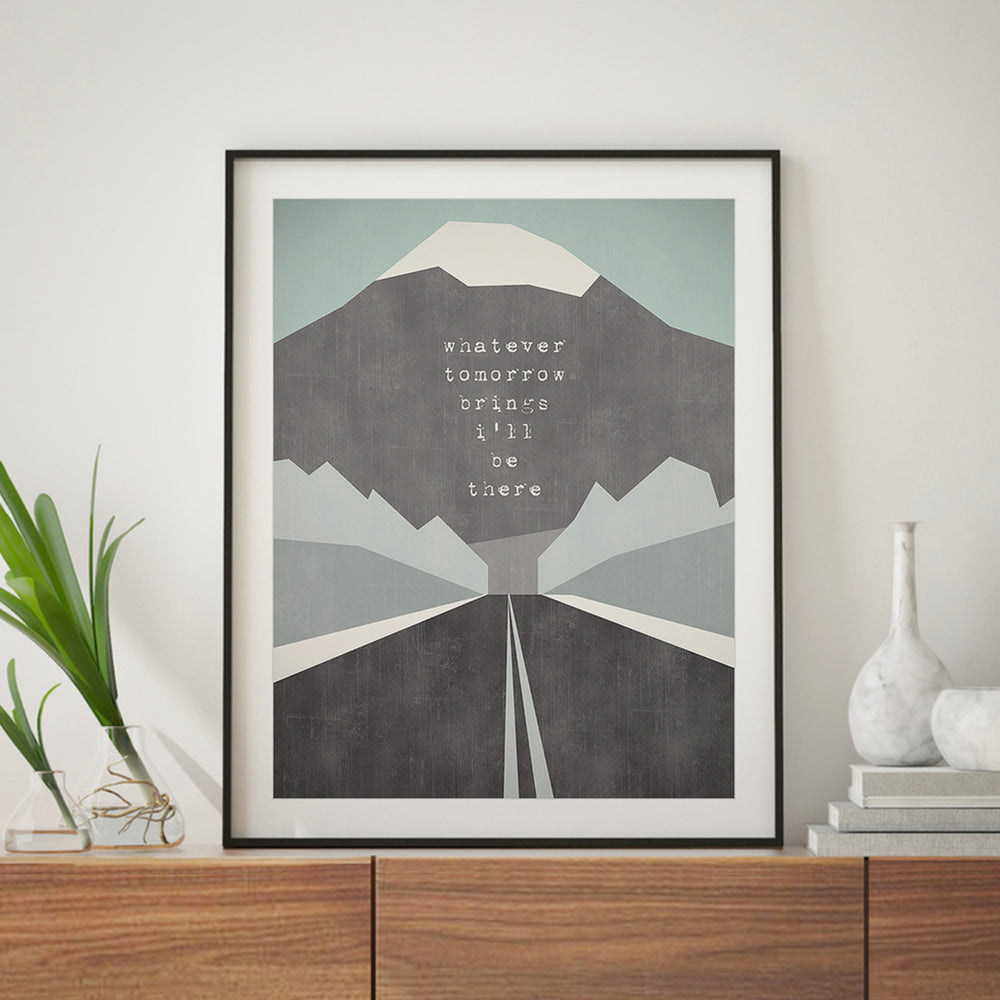 Drive | Incubus - Song Lyrics Wall Art Print