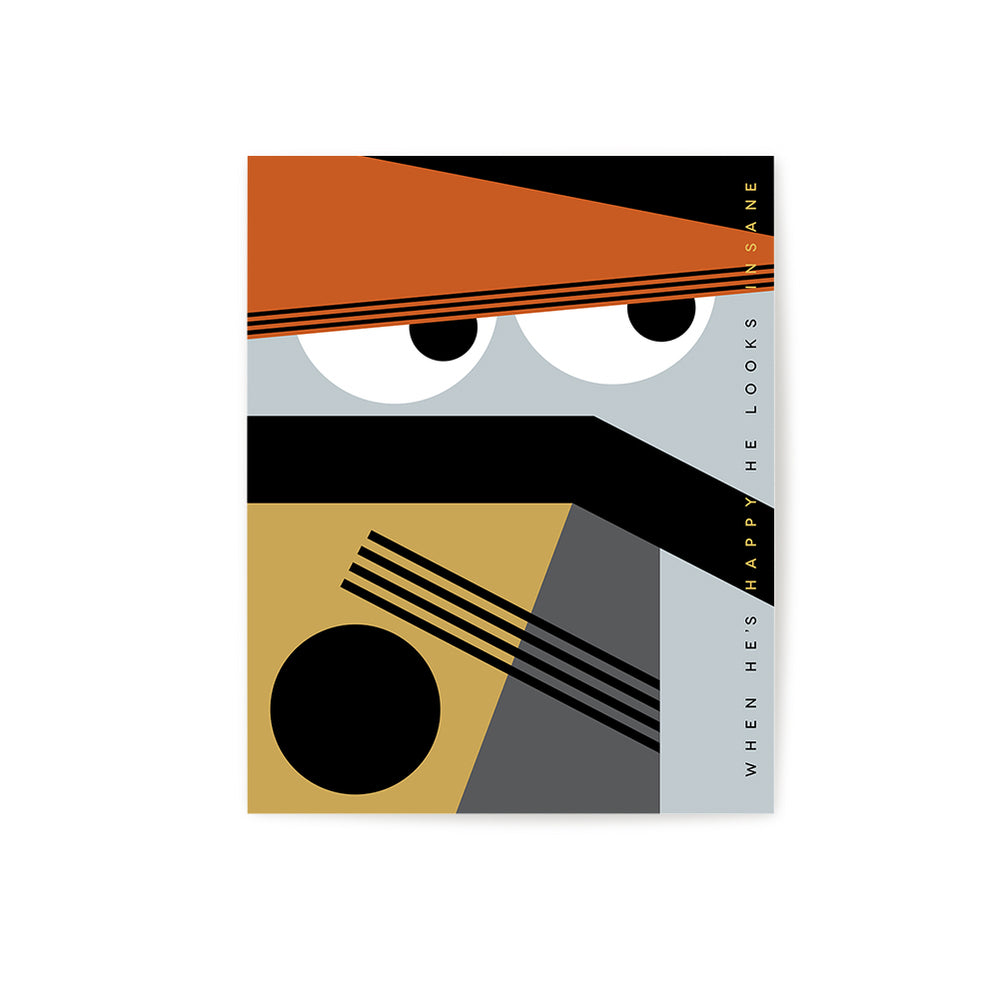 Even Flow | Pearl Jam - Song Lyrics Abstract Art Print