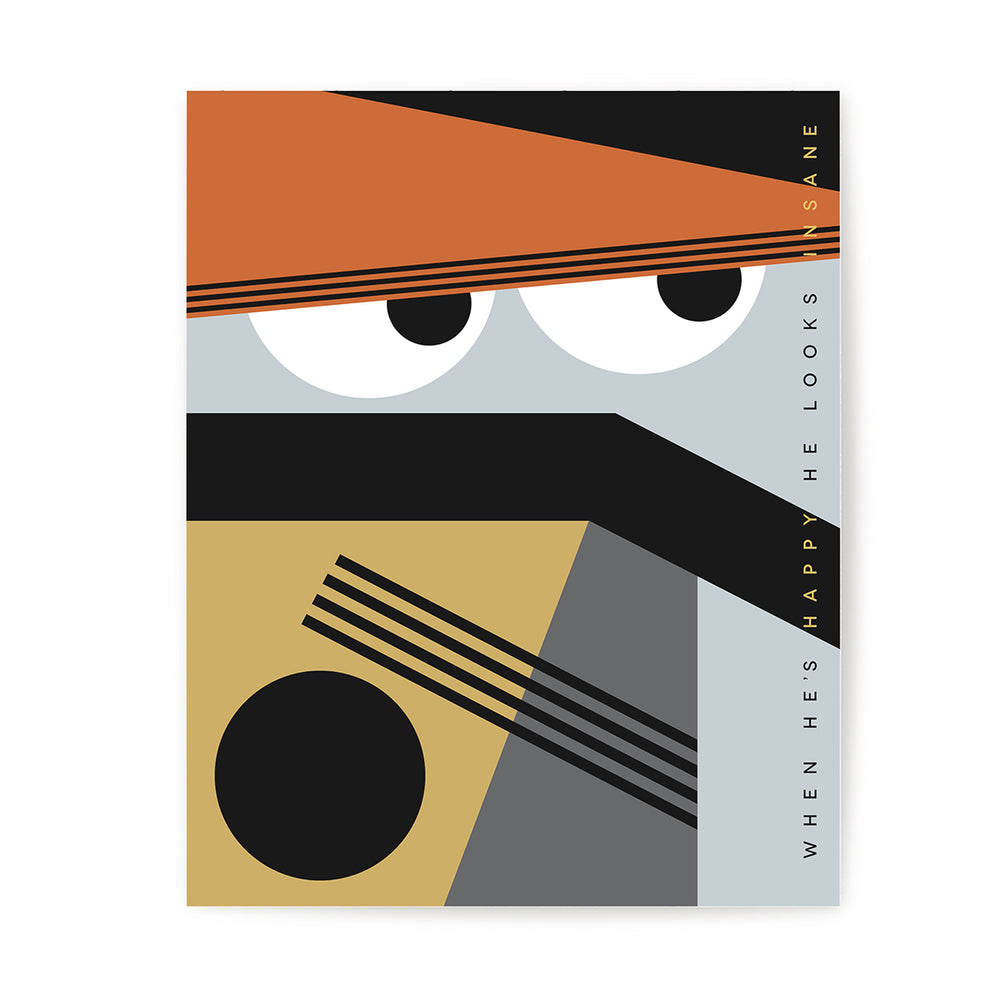 Even Flow | Pearl Jam - Song Lyrics Abstract Art Print