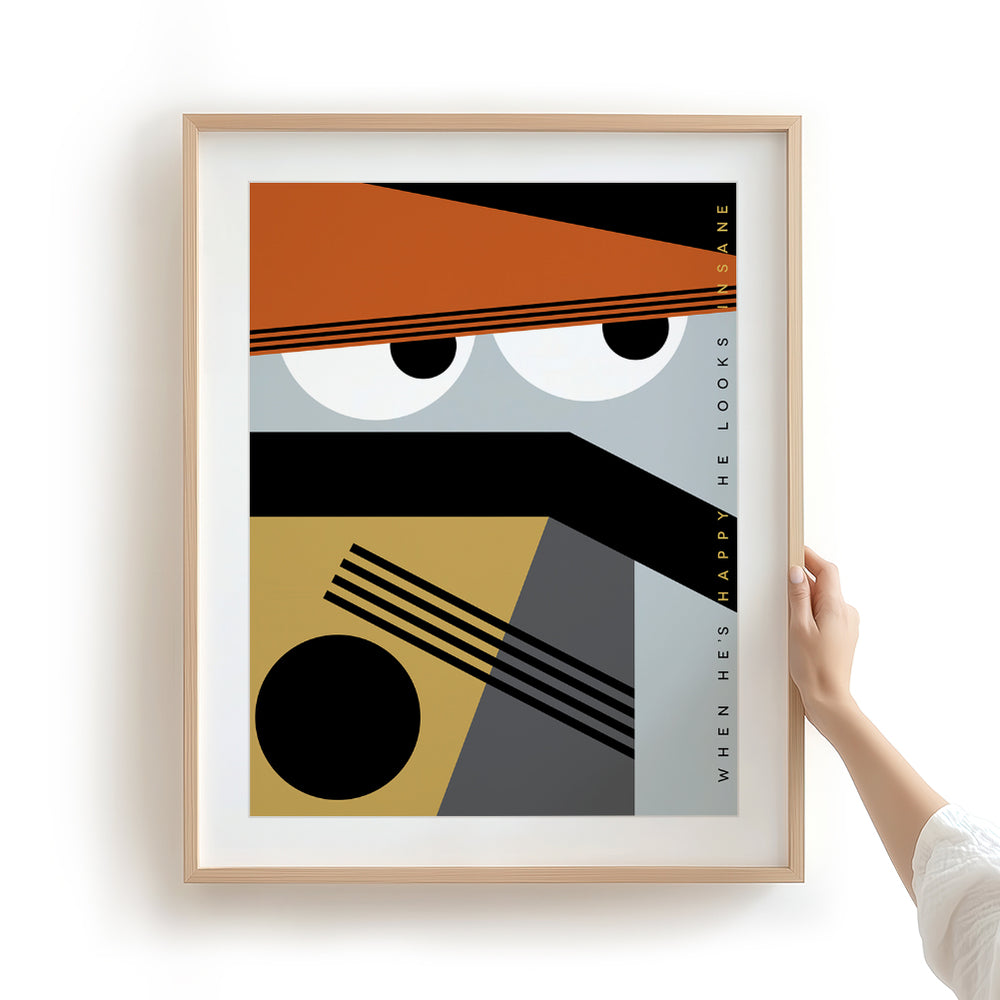 Even Flow | Pearl Jam - Song Lyrics Abstract Art Print