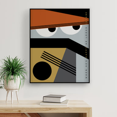 abstract mid-century modern art