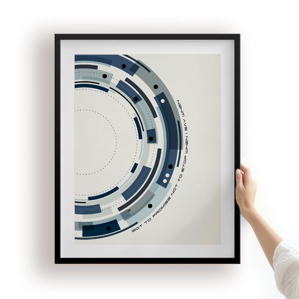Everlong | Foo Fighters - Song Lyrics Art Print