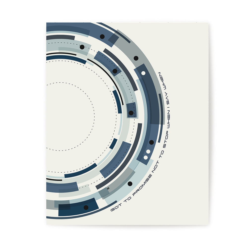 Everlong | Foo Fighters - Song Lyrics Art Print