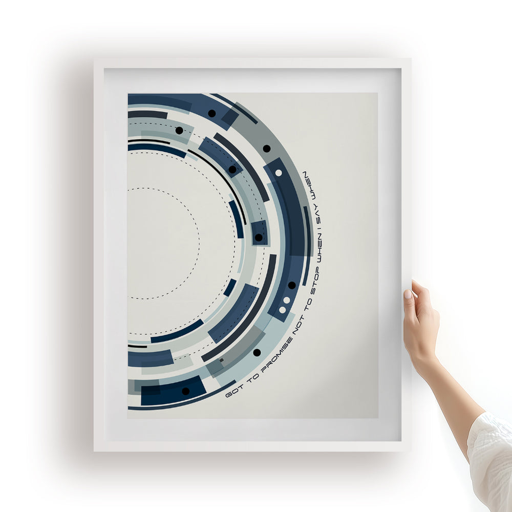 Everlong | Foo Fighters - Song Lyrics Art Print