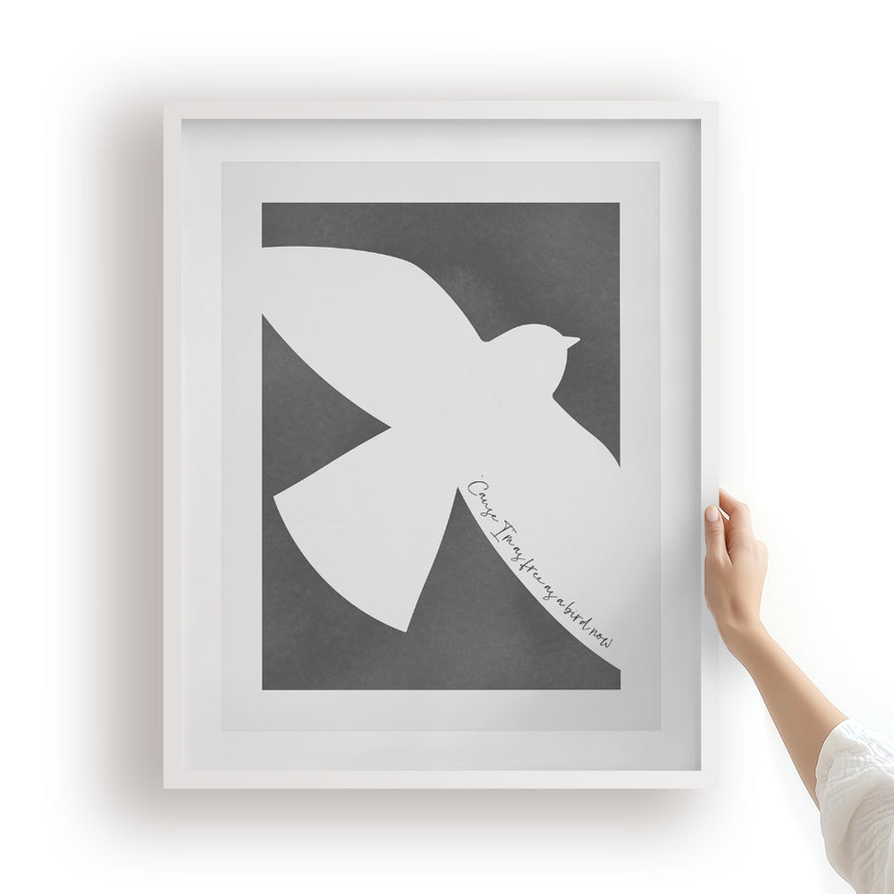 Free Bird | Lynyrd Skynyrd - Song Lyrics Art Print Music Poster