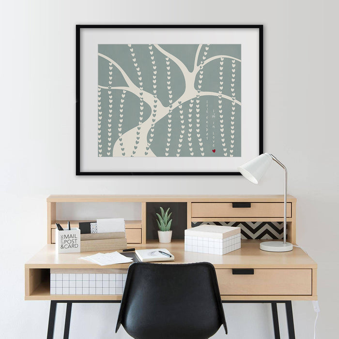 Romantic wall art