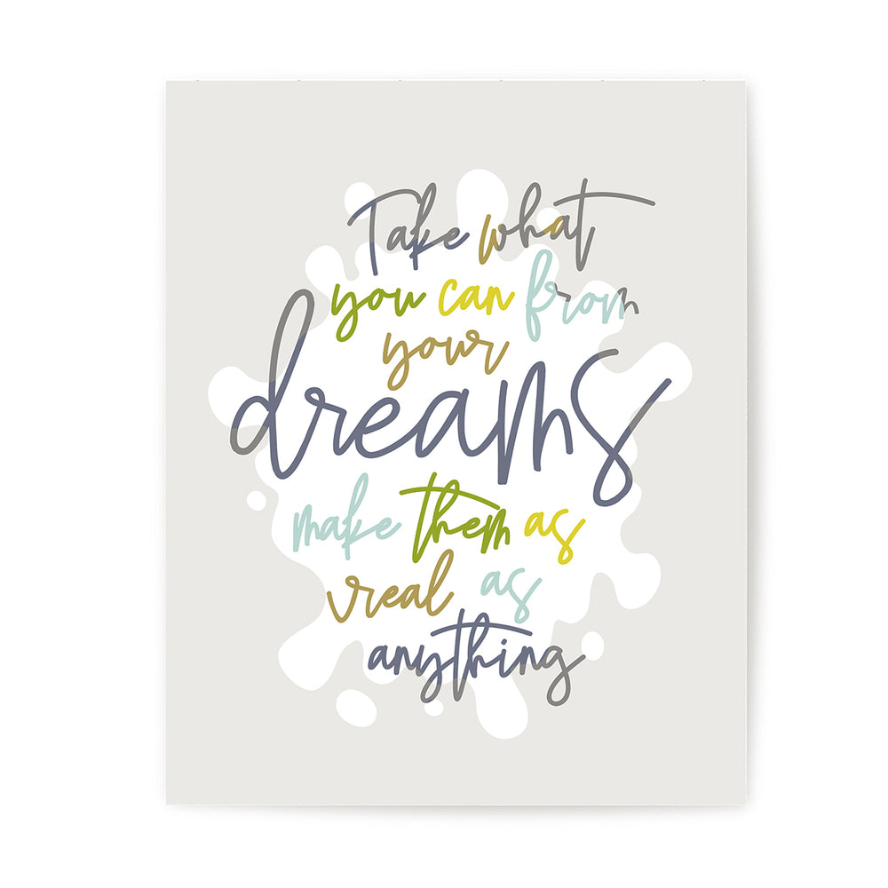 Grey Street | Dave Matthews Band - Song Lyrics Wall Art Print