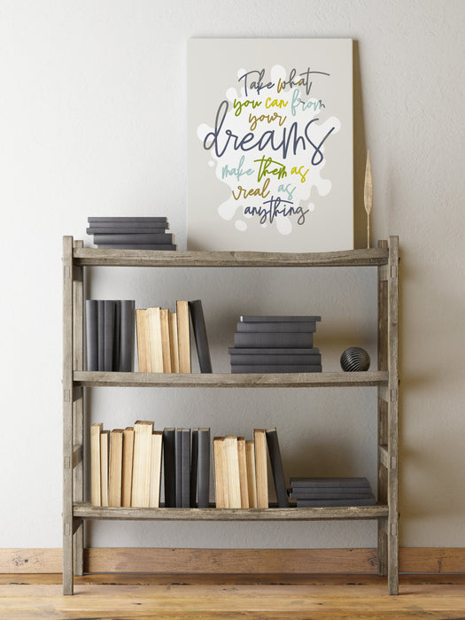 Grey Street | Dave Matthews Band - song lyric canvas wall art