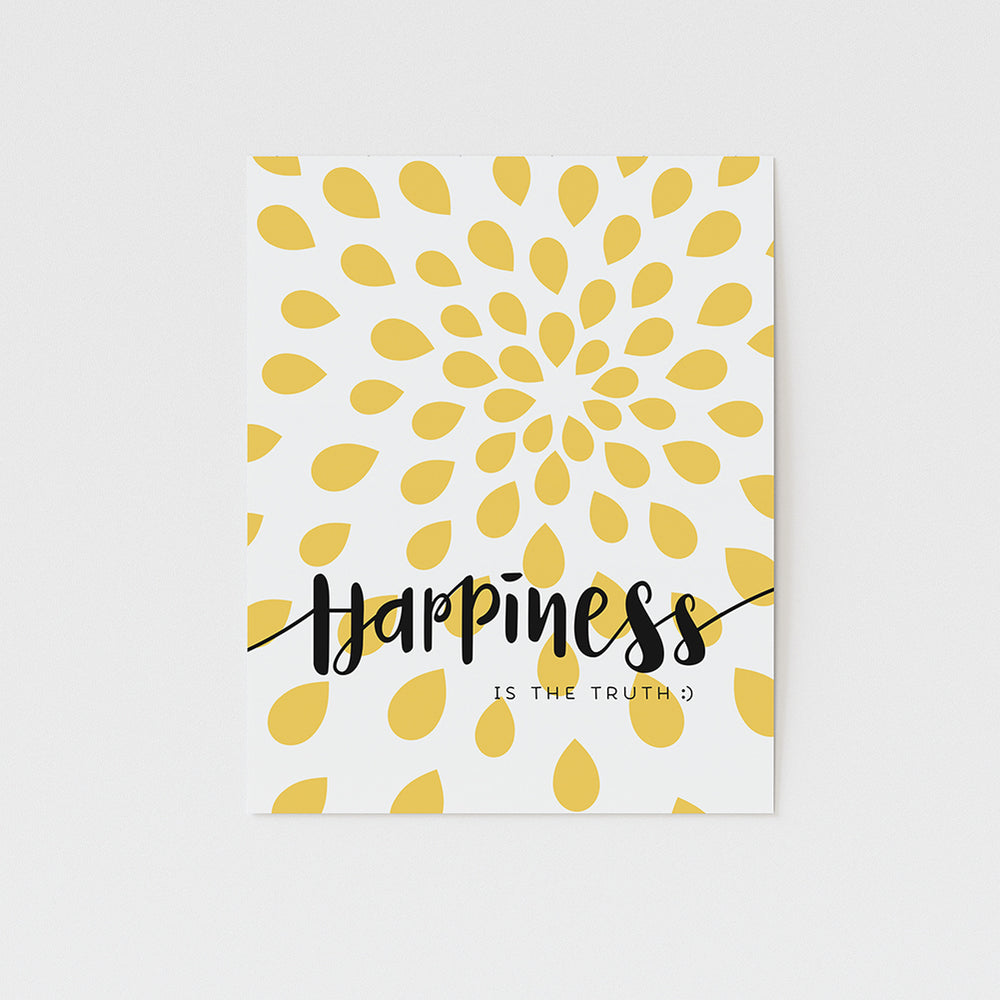 happiness is the truth