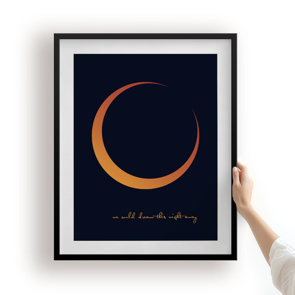 Harvest Moon | Neil Young song lyric art