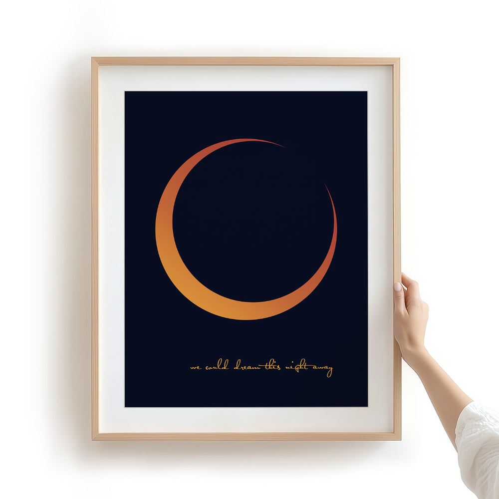 Harvest Moon | Neil Young song lyric art