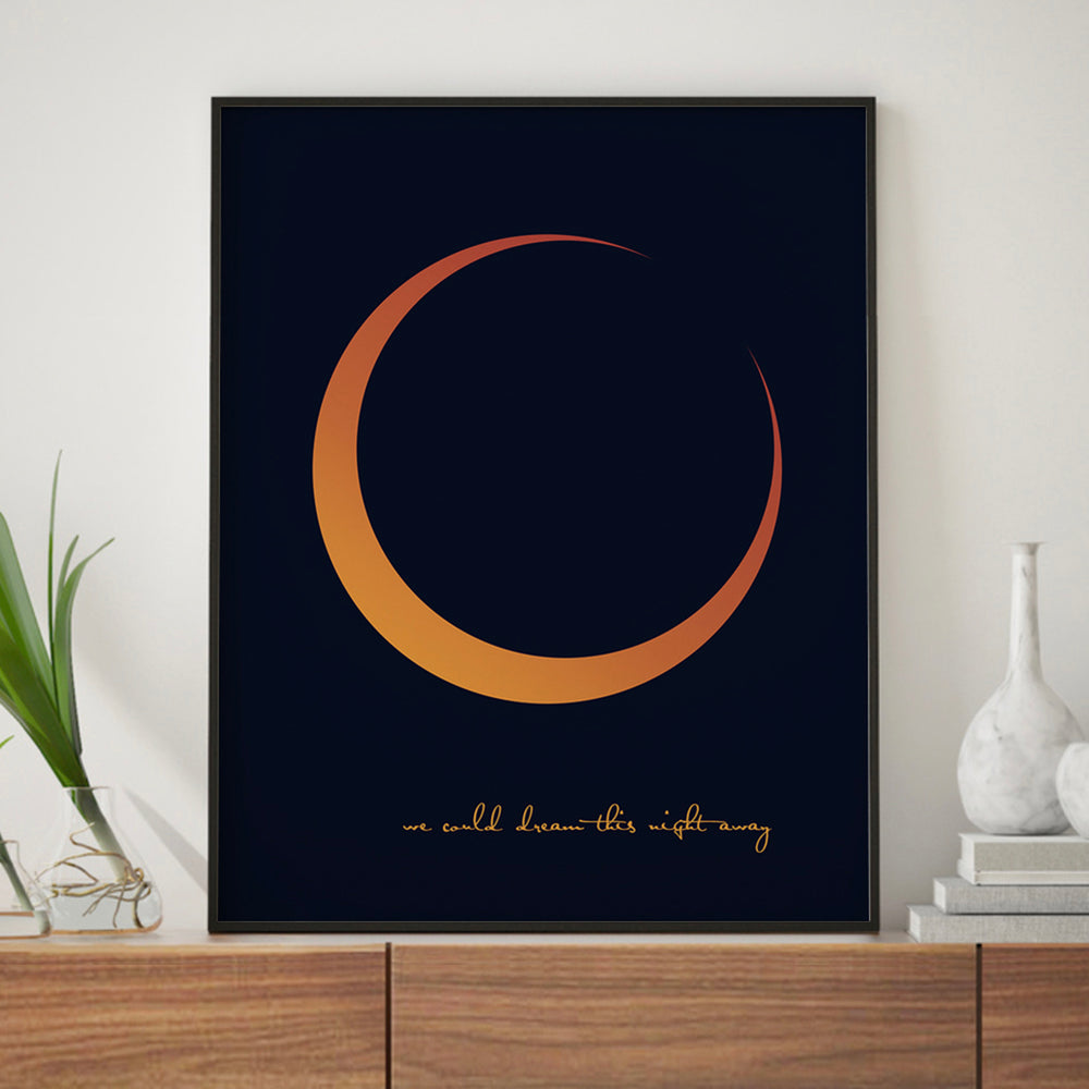 Harvest Moon | Neil Young song lyric art