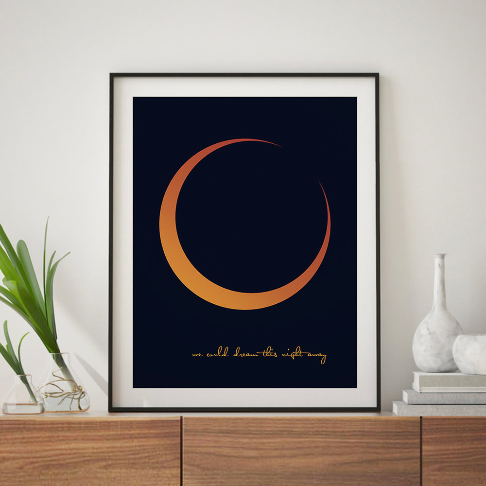 Harvest Moon | Neil Young song lyric art