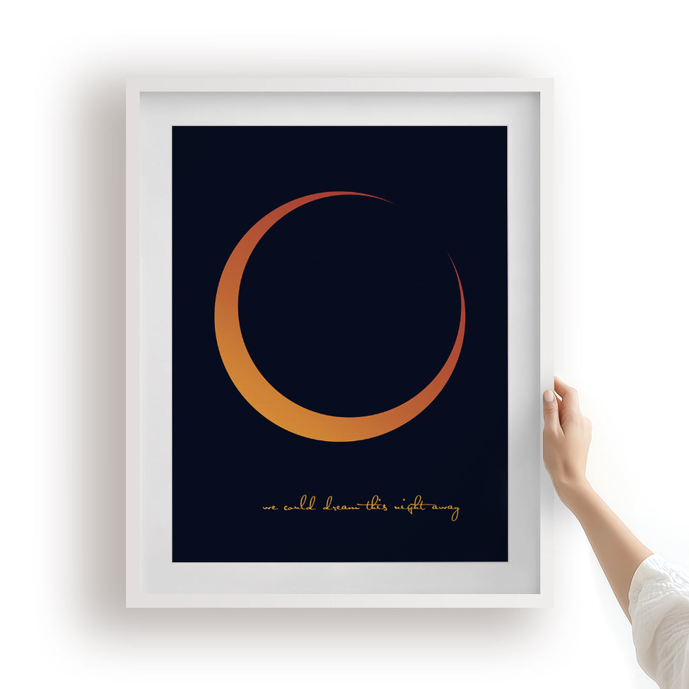Harvest Moon | Neil Young song lyric art