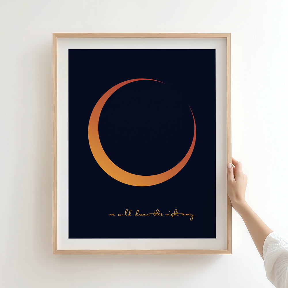 Harvest Moon | Neil Young song lyric art
