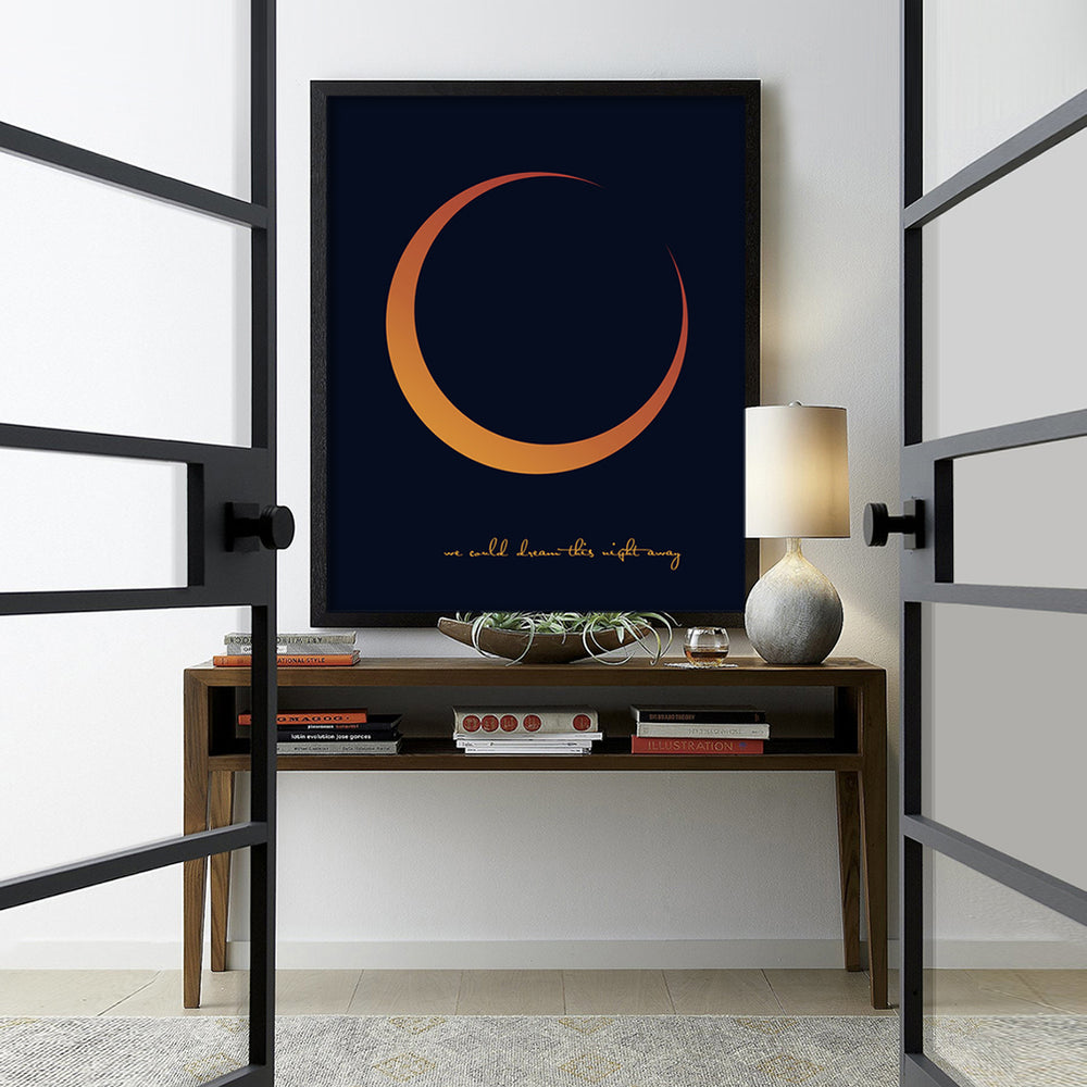 Harvest Moon | Neil Young song lyric art
