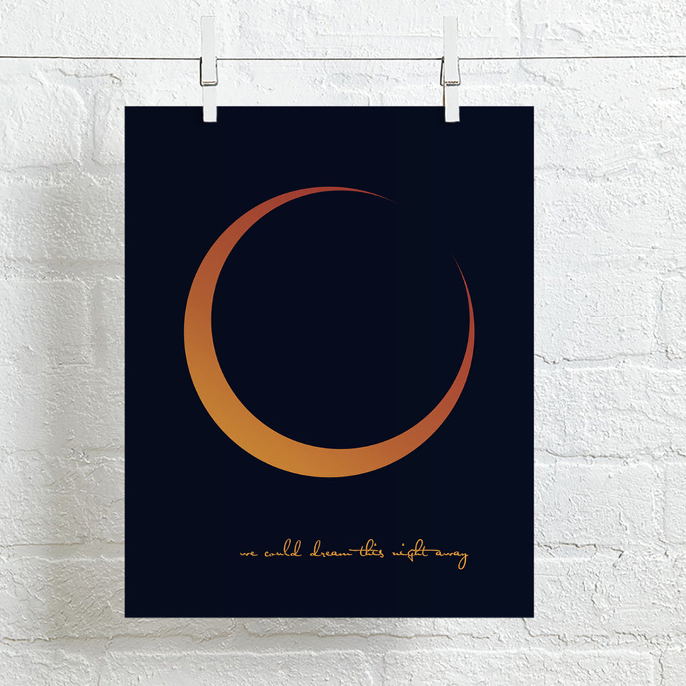Harvest Moon | Neil Young song lyric art
