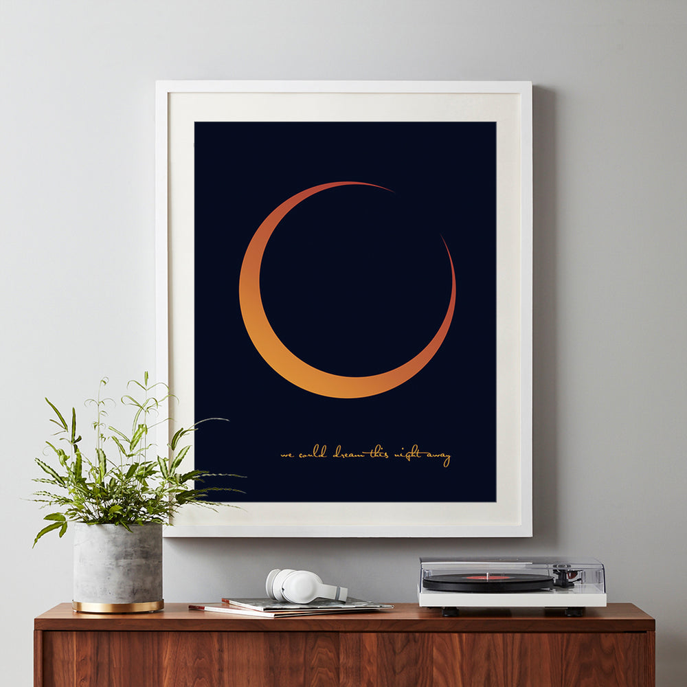 Harvest Moon | Neil Young song lyric art