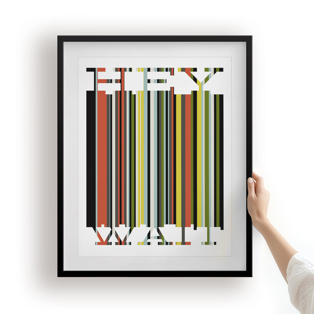 Heart-Shaped Box | Nirvana - Song Lyrics Art Print