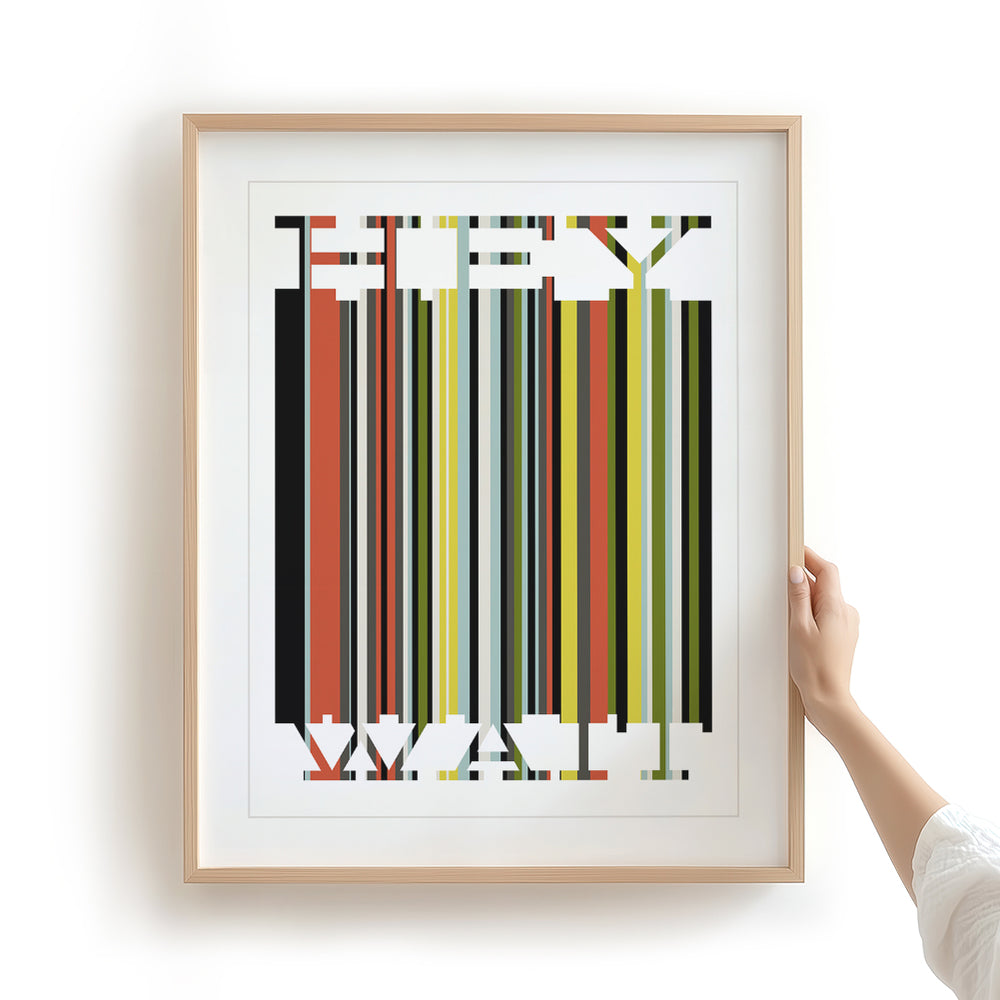 Heart-Shaped Box | Nirvana - Song Lyrics Art Print