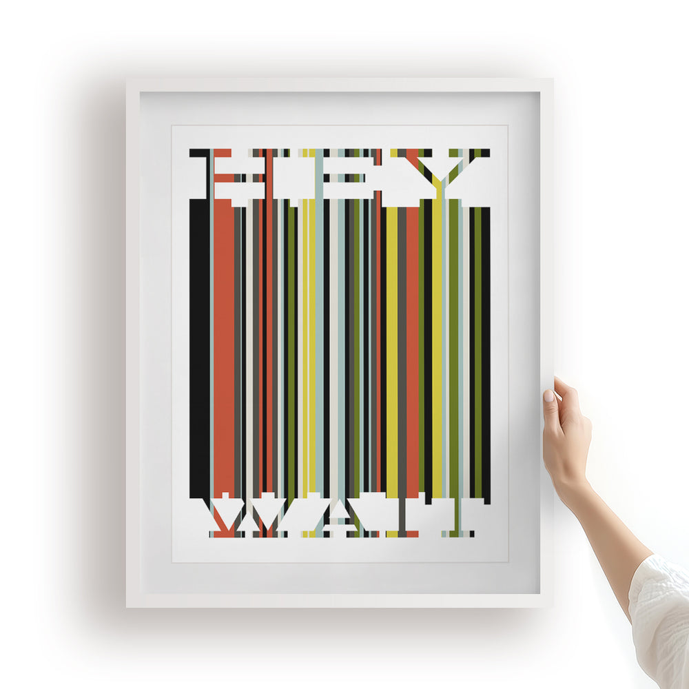 Heart-Shaped Box | Nirvana - Song Lyrics Art Print