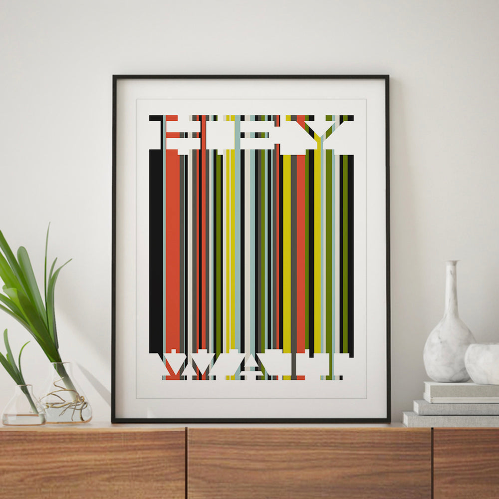 Heart-Shaped Box | Nirvana - Song Lyrics Art Print