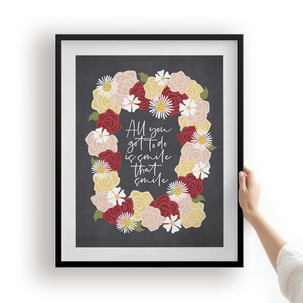Here You Come Again | Dolly Parton - Song Lyrics Art Print