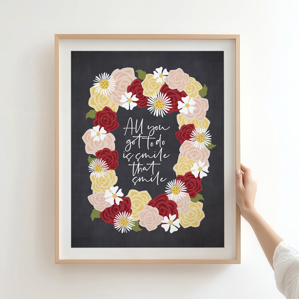 Here You Come Again | Dolly Parton - Song Lyrics Art Print