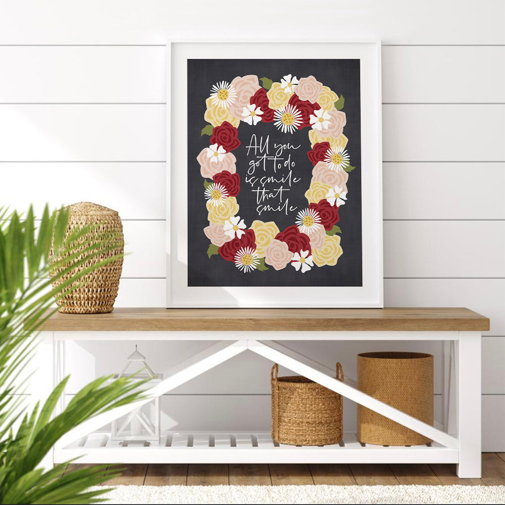 Here You Come Again | Dolly Parton - Song Lyrics Art Print