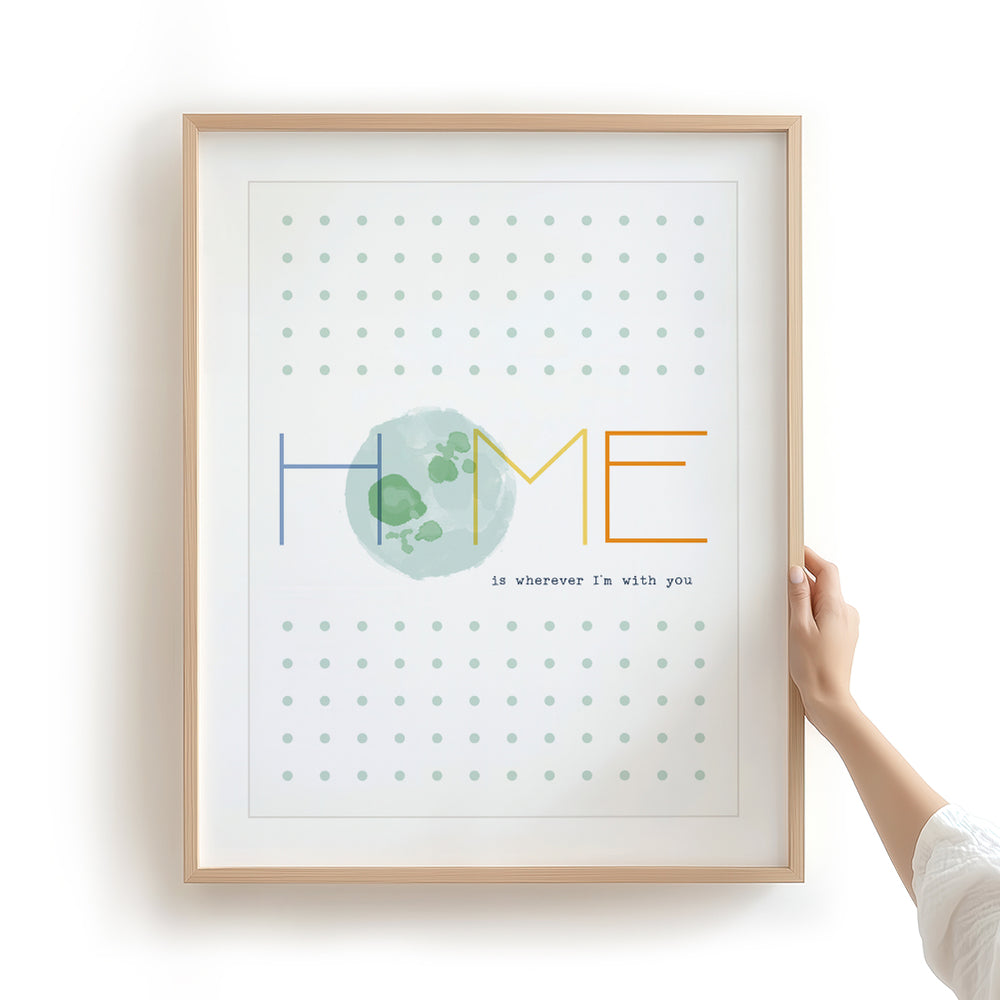 Home | Edward Sharpe & The Magnetic Zeros - Song Lyrics Art Print