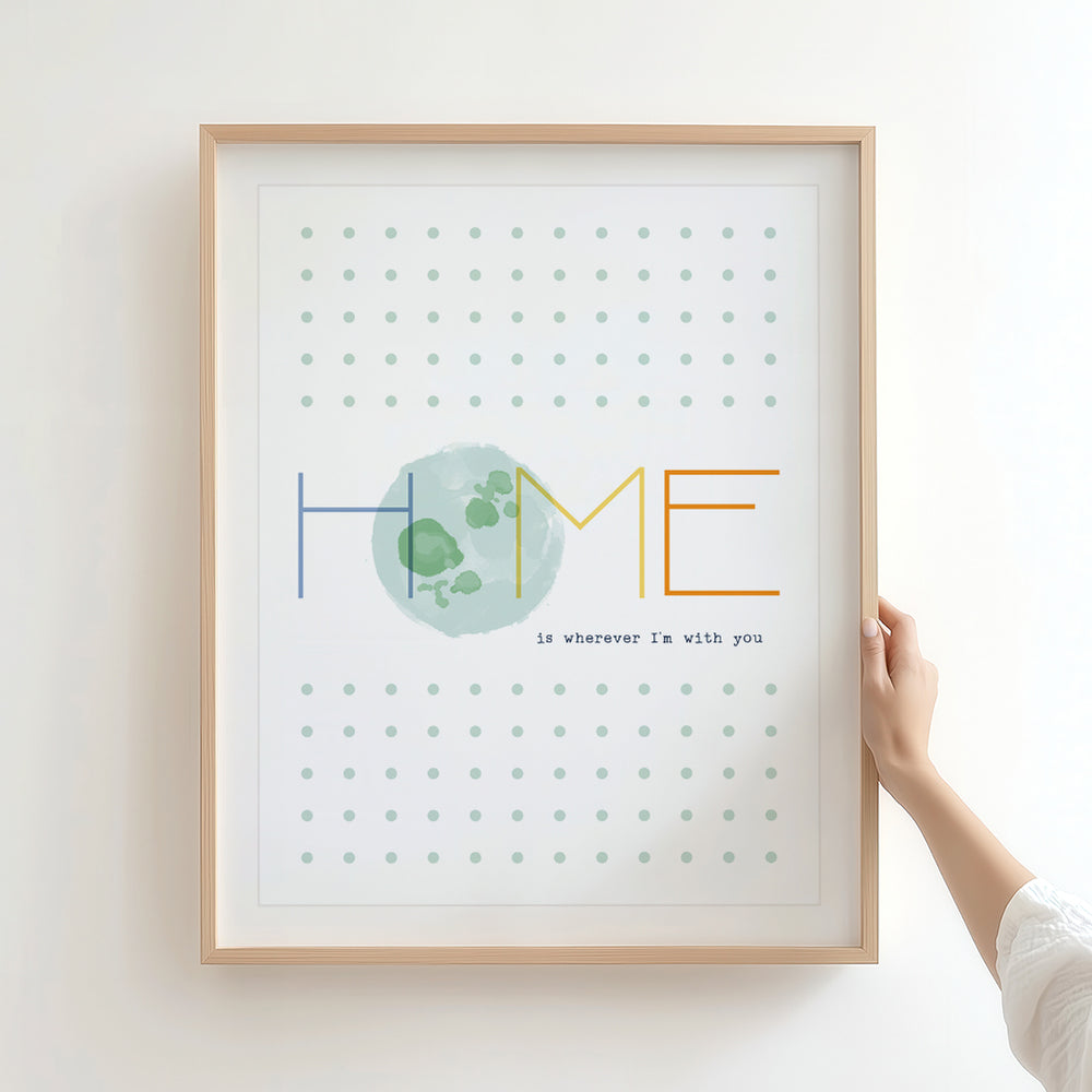Home | Edward Sharpe & The Magnetic Zeros - Song Lyrics Art Print