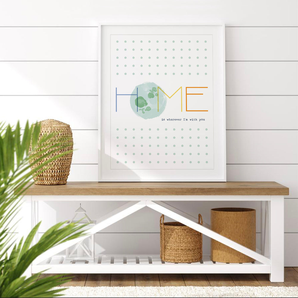 Home | Edward Sharpe & The Magnetic Zeros - Song Lyrics Art Print