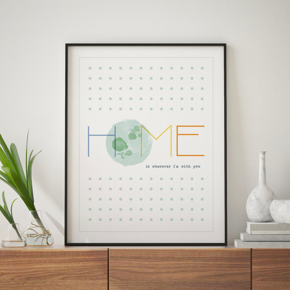 Home | Edward Sharpe & The Magnetic Zeros - Song Lyrics Art Print