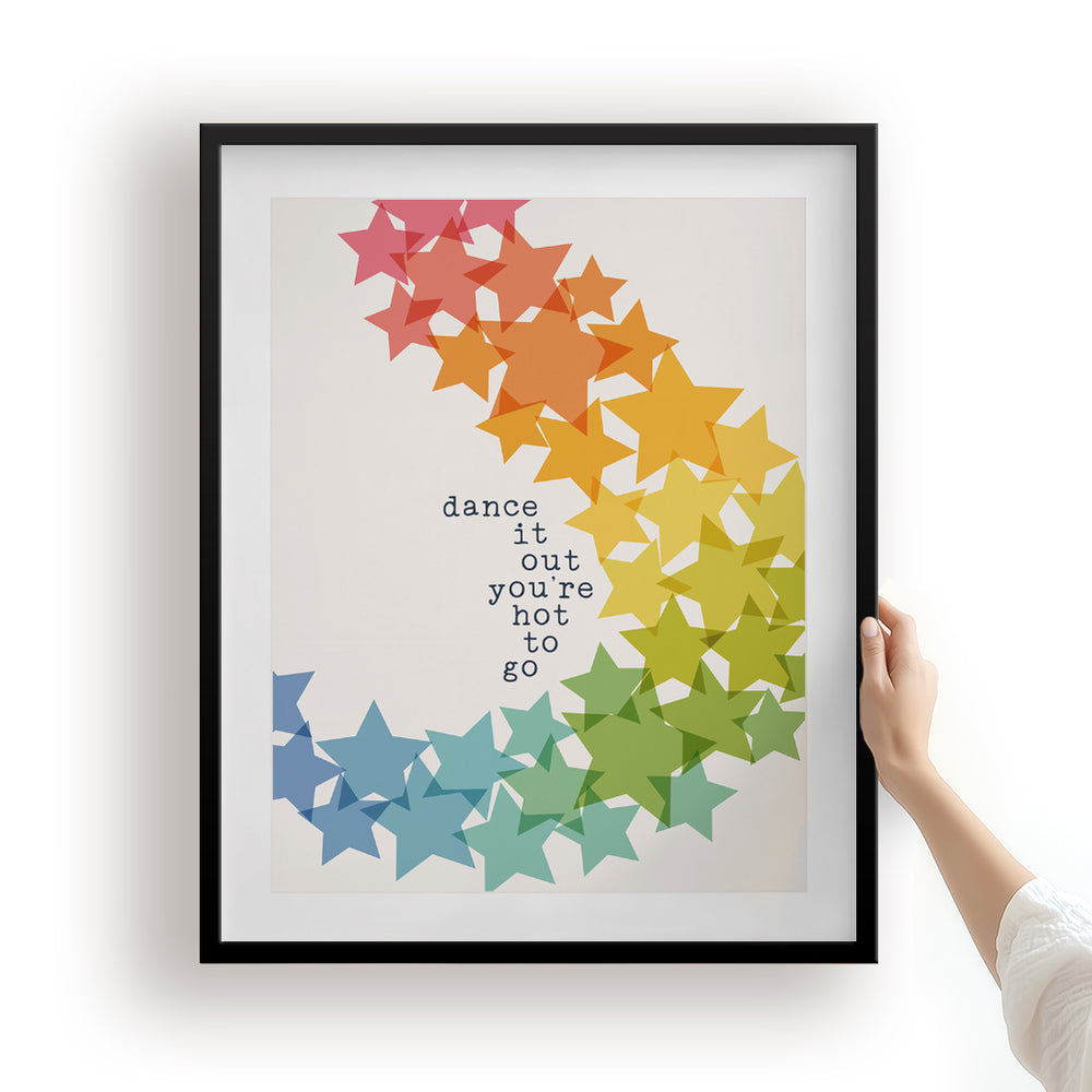 HOT TO GO! | Chappell Roan - Song Lyrics Art Print