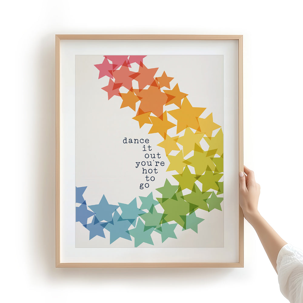 HOT TO GO! | Chappell Roan - Song Lyrics Art Print
